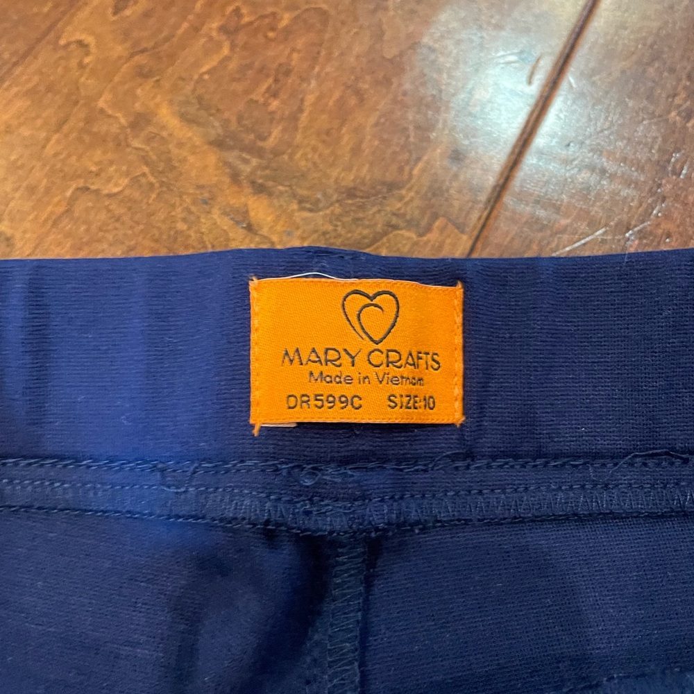 Mary Crafts Navy Leggings Pants